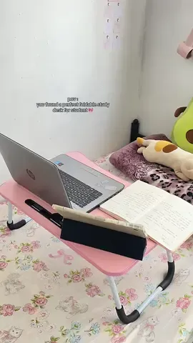 falling in love with my new study buddy 🛋️♡ #studytable #mejabelajar #mejalipat #fortabletable #studytok 