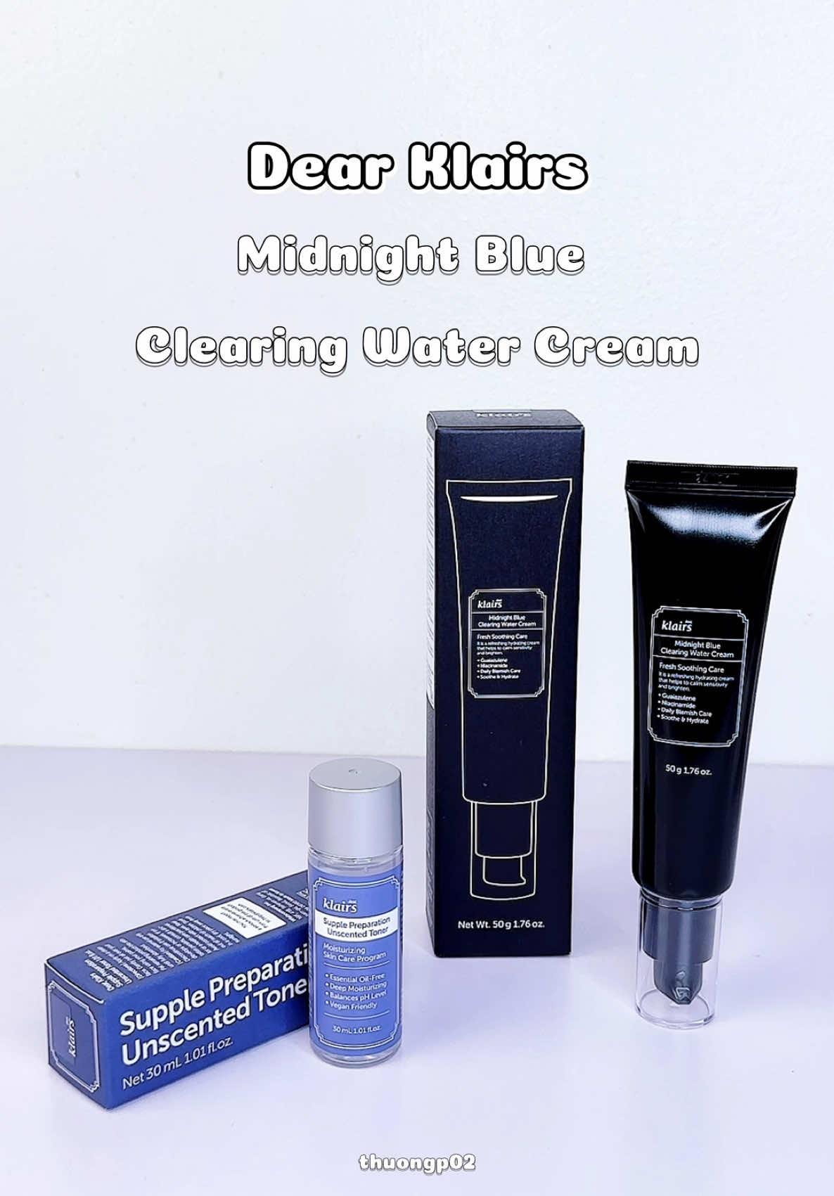 Kem dưỡng ẩm, dịu da và phục hồi da Dear Klairs #klairs #klairsvietnam #kemxanh10s #taitaodathuongton #lamdiuda 