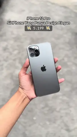 IPhone 12 Pro Sii IPhone Yang Punya Design Elegan😘🥰 #iphone #iphonesecond #jogja #fyp #fypage 