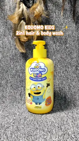 2in1 hair & body wash dengan wangi tropical fruits yang menyegarkan bikin si kecil semangat mandi🥰💗#bodywash #sabunmandianak #kodomo #babywash 