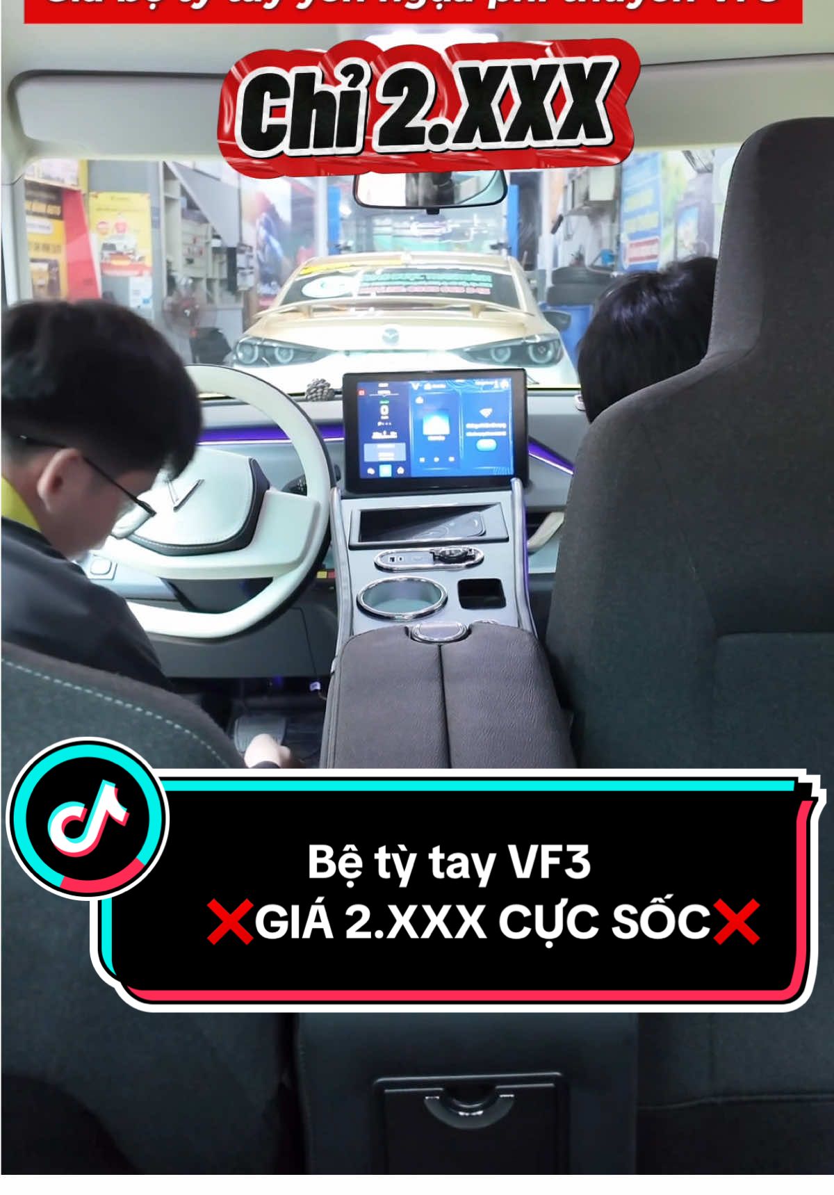 Bệ tỳ tay VF3 hay còn gọi là yên ngựa phi thuyền cho VF3  ❌GIÁ 2.XXX CỰC SỐC❌ #betytayvf3 #noithatvf3 #dochoivf3 #dochoixehoi #doxeoto 