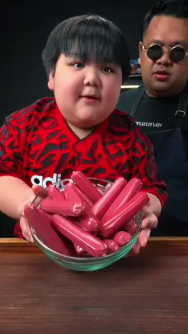 I’m frying crispy sausages