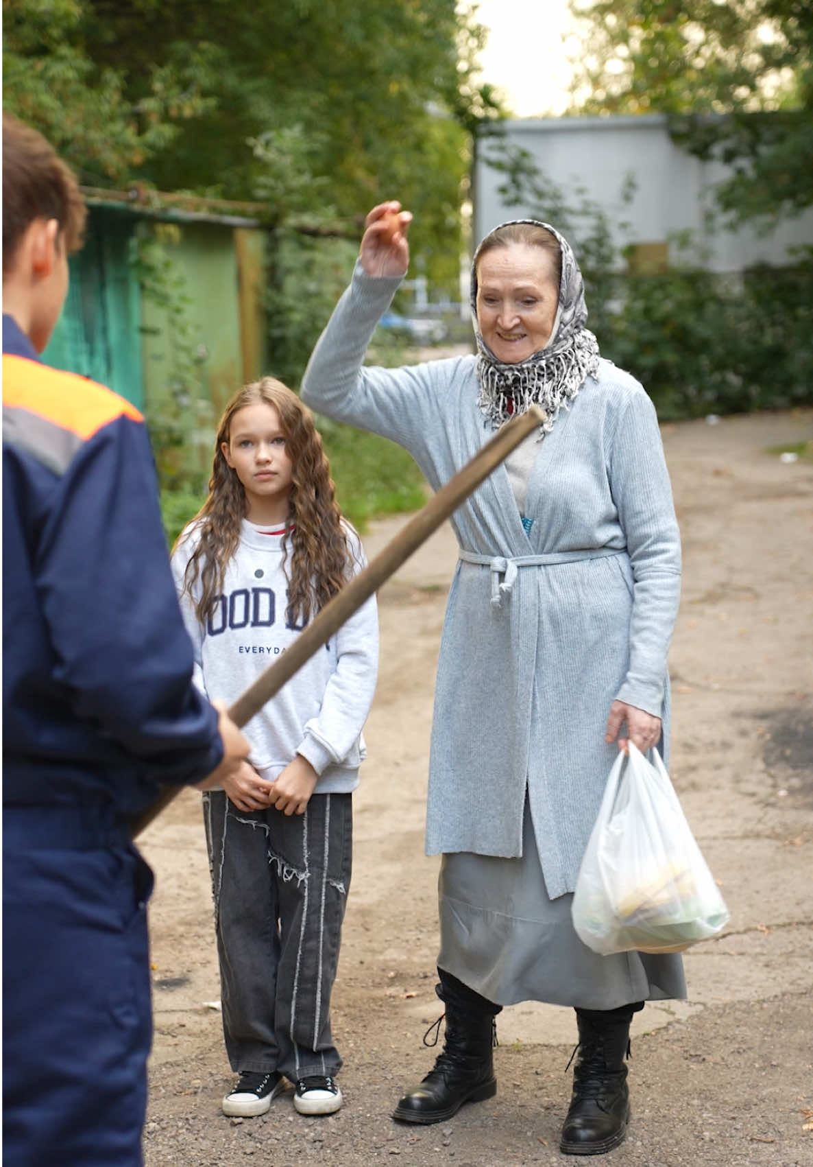 ❗️Дед учил внука плохим вещам 😡 А вы бы как себя повели? #pov #story 
