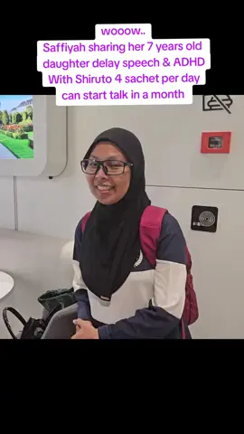 This is Safiah testimoni of her 7 years old ADHD son 👆🏻 #shirutovitaminsofimmunity #fypシ  #delayspeech #adhd #BEInternational 