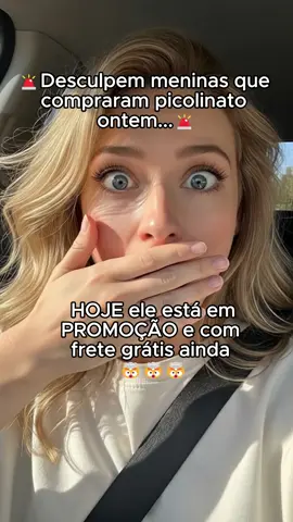 meninas aproveite promo Relâmpago⚡ #inchaço #picolinatodecromo #bemestar #saude #fyp 