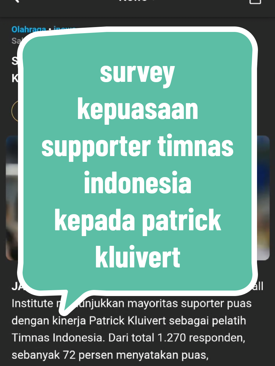 survey kepuasaan supporter timnas indonesia kepada patrick kluivert #footballtiktok #sepakbola #football  #football #patrickkluivert 