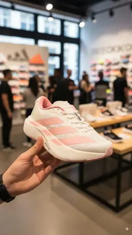 Sepatu Running Wanita Adizero Evo SL M Vanilla Pink Outdoor  - - #adidas #fyp #Running #stylish #sepatumurah 