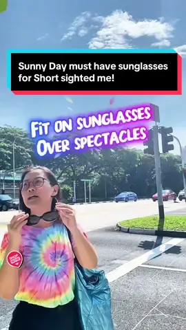 Sunny day must have sunglasss for short sighted me#createtowin #techlisa #sunglasses #polarizedsunglass #sunnyday 