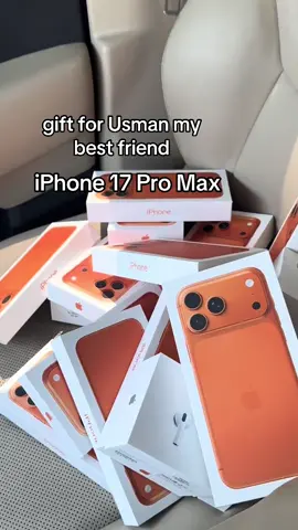 iPhone 17 Pro Max gift for Usman my best friend @U̐S̐م̐A̐N̐ W̐a̐ز̐I̐R̐ 🎖️ 