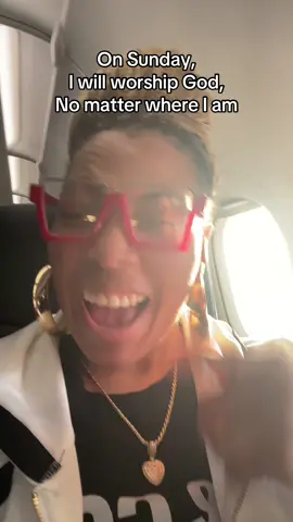 Yes, worship will take place where ever I am! PERIODT! #worshipmusic #sundayvibes #worshipGod #christiantiktok #praisegod 