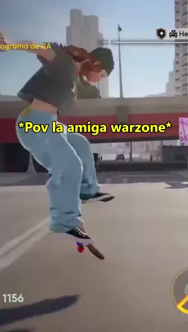 por suerte tenía a mí amiga para defenderme twitch.tv/lautatroll #skate #skate. #warzone 