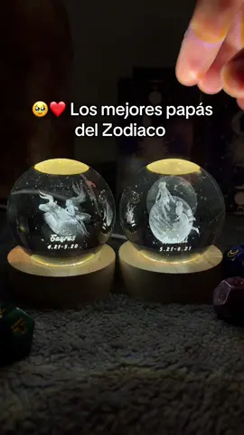 Conecta con tu signo Zodiacal🥹❤️‍🔥 #tauro #geminis #horoscopo #signoszodiacales #boladecristal  Bola de cristal zodiacal con luz LED. Para los amantes del horoscopo y la astrología.