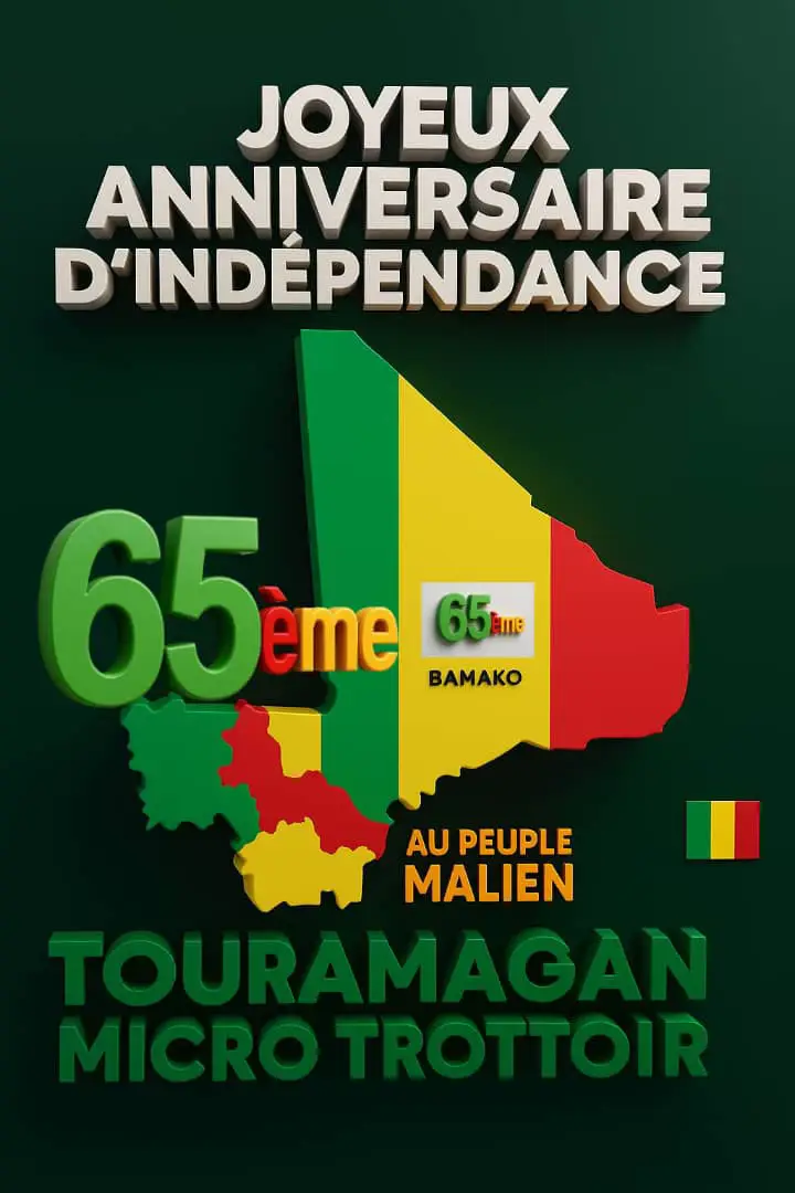 Joyeuse, fête de l’indépendance du Mali,le 22 septembre 1960, de la part de @Touramagan223 Officiel 