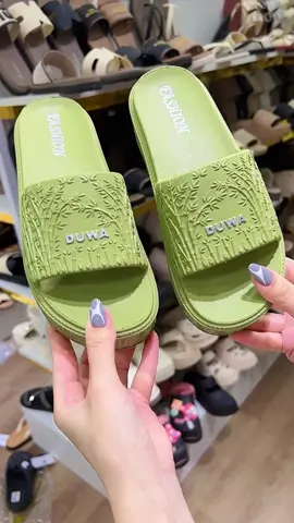 Dép bánh mì duwa siêu êm #depgiare #giaydephottrend #depbanhmi 