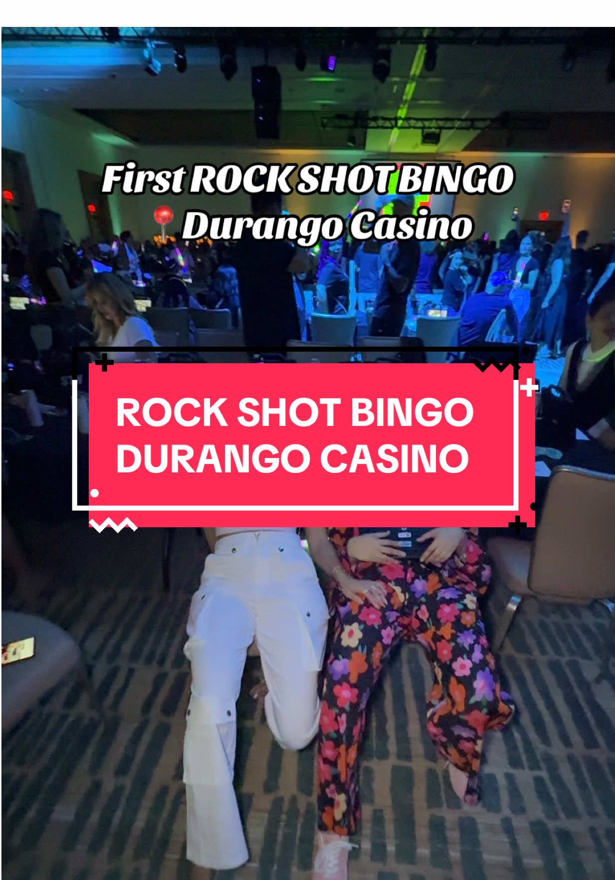 First ever rock shot bingo, Durango Casino in Las Vegas. This was so much fun and more to come. #vegas #lasvegas 