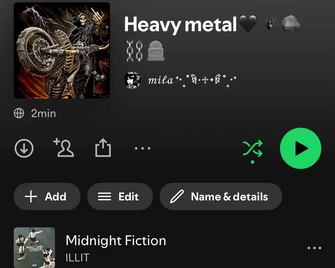 Love this song it's so metal🤘🪨#illit #midnigthfiction#kpopfyp#fyyyyyyypppppppp #heavymetal 