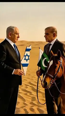“Pakistan vs Israel Desert Meeting 🌍🔥🐎”#foryoupage❤️❤️ #foryou #fyp #treanding #viral 