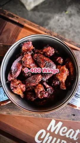 0 - 400 Wings. Recipe & full how-to video at MeatChurch.com.  These wings were seasoned with our Hail Mary & sauced with Holy Cow. 0-400 on a @Traeger Grills with Meat Church pellets (oak\hickory). Damn good color, crispy and tasty! As always, our recipes, seasoning and swag are available at meatchurch.com. 🔥 #MeatChurch #TexasBBQ #Wings #Football #Cooking 