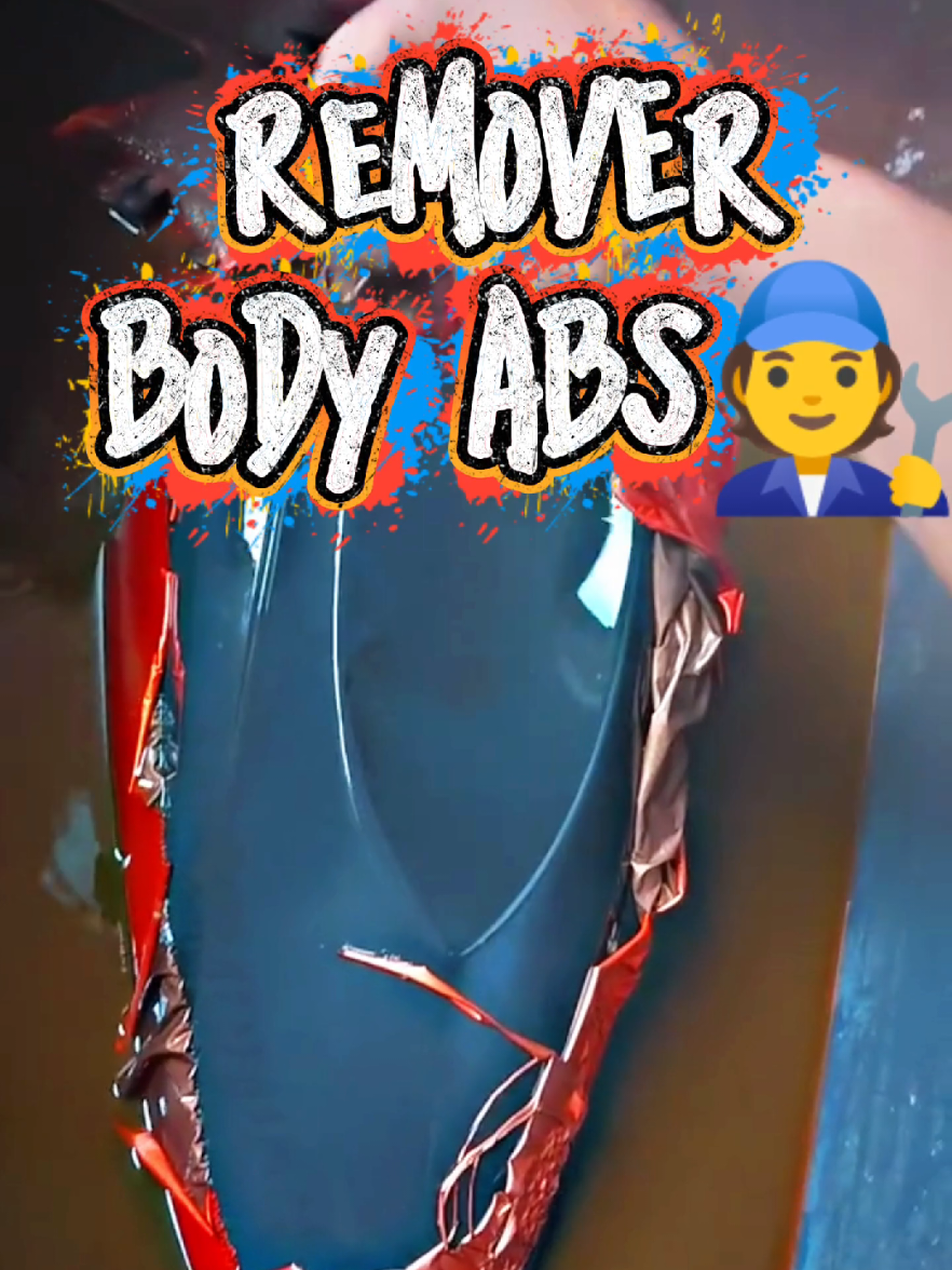 cara mudah rontokan cat pada body abs  link pembelian di koment⬇️⬇️ #otomotif #fyppppppppppppppppppppppp #remover #bengkelcat #tips 