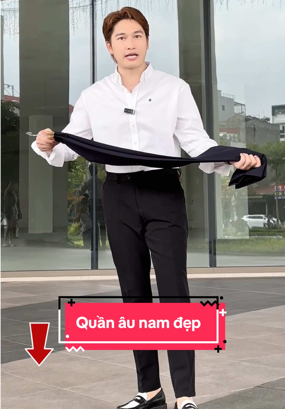 Không nhăn, kiểu dáng đẹp #tikhub #xuhuong #thoitrangnam #quanaunam #quantaynam 
