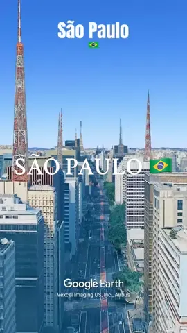 São Paulo Brazil 🇧🇷 | São Paulo From the Sky 🌆 | Ultimate Aerial Tour ✈️📸 📍 Experience Brazil’s Largest City Like Never Before! Soar high above São Paulo, South America’s electric megacity of 22+ million people — where culture, chaos, and concrete collide in breathtaking harmony. 🌇🚁 ✨ First stop: 🏙️ Avenida Paulista — the financial heartbeat of Brazil, packed with skyscrapers, lights, and life. 👣 Then, step (if you dare) onto the glass floors of Sampa Sky, 150m above ground. Pure adrenaline! 💥🪟 🏛️ Glide over Praça da República, a historic square surrounded by colonial facades, street art, and city pulse. ⛪ Behold the majestic Catedral da Sé — a neo-Gothic marvel towering over the city center. 🌿 Calm your senses at the São Bento Monastery, a peaceful escape of spiritual charm and Gregorian chants. 🎭 Then, drift to the ornate Municipal Theatre, São Paulo’s own opera house echoing Parisian beauty. 🎶✨ 🖼️ Cruise past the iconic MASP (São Paulo Museum of Art), suspended in air over Paulista — a modern art haven with red beams you can’t miss. 🎨🔴 🌳 Fly above the green lungs of the city: Parque Ibirapuera — where architecture meets nature in stunning balance. 🦜🌴 🌉 Next, circle the futuristic Octávio Frias de Oliveira Bridge — a true engineering icon and Instagram favorite! 📷💫 ⚽🎤 Finish your journey at Allianz Parque — where football legends play and the biggest stars light up the stage. — 📌 São Paulo From Above is not just a view — it’s a feeling. It’s rhythm, color, chaos, and beauty… all in one unforgettable flight. 🚁🇧🇷 #saopaulo #brasil #brazil #travel #googleearth 