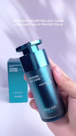 Ga perlu biaya mahal dan keluar rumah, cukup pake serum ini buat dapetin hasil kayak treatment 😱💖 #WardahSkincare #SerumFacelift #WardahSerumTosca 
