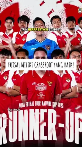 Futsal Indonesia jadi runner up di Four Nation cup. Namun hal ini tidak menutup bahwa Kualitas Futsal di Indonesia sudah baik. Pembinaan usia dini Futsal sudah berlaku secara merata. Seperti turnamen antar sekolah. Seru banget bisa join ke Axis Nation Cup! Nonton Futsal seru dukung tim favorit, dan pastinya tetap full energi bareng Maxicorn 💪🏼 btw Kalian team @Maxicorn rasa apa ini? #sepakbola #timnasindonesia #timnasfutsal #fypfootball #PunditFavoritmu 