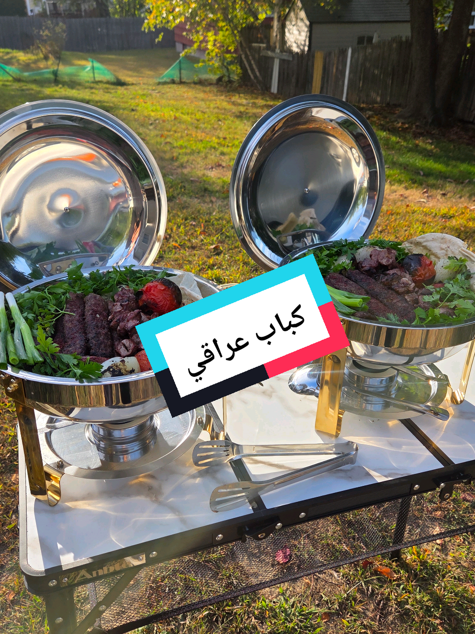 ✨ حافظي على الأطباق ساخنة ومقدمة بأناقة ✨ جهاز تسخين وتقديم الطعام من Garvee مصنوع من ستانلس ستيل مقاوم للصدأ 🍲 مثالي للبوفيهات، الولائم، والمناسبات العائلية 🥂 سعة عملية 5QT مع غطاء شفاف سهل الفتح والإغلاق 👌 🔖 @Garvee #backtoschool #Garvee #تسخين_الطعام #بوفيه  --- 🇺🇸 English ✨ Keep your food warm & stylishly served ✨ Garvee Stainless Steel Chafing Dish with rust-resistant finish 🍲 Perfect for buffets, parties, and family gatherings 🥂 Large 5QT capacity with easy-open transparent lid 👌 🔖 @Garvee #backtoschool   