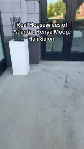 💜💜💜 #rhoa #kenyamoore #realhousewivesofatlanta #realhousewives #hairsalon 