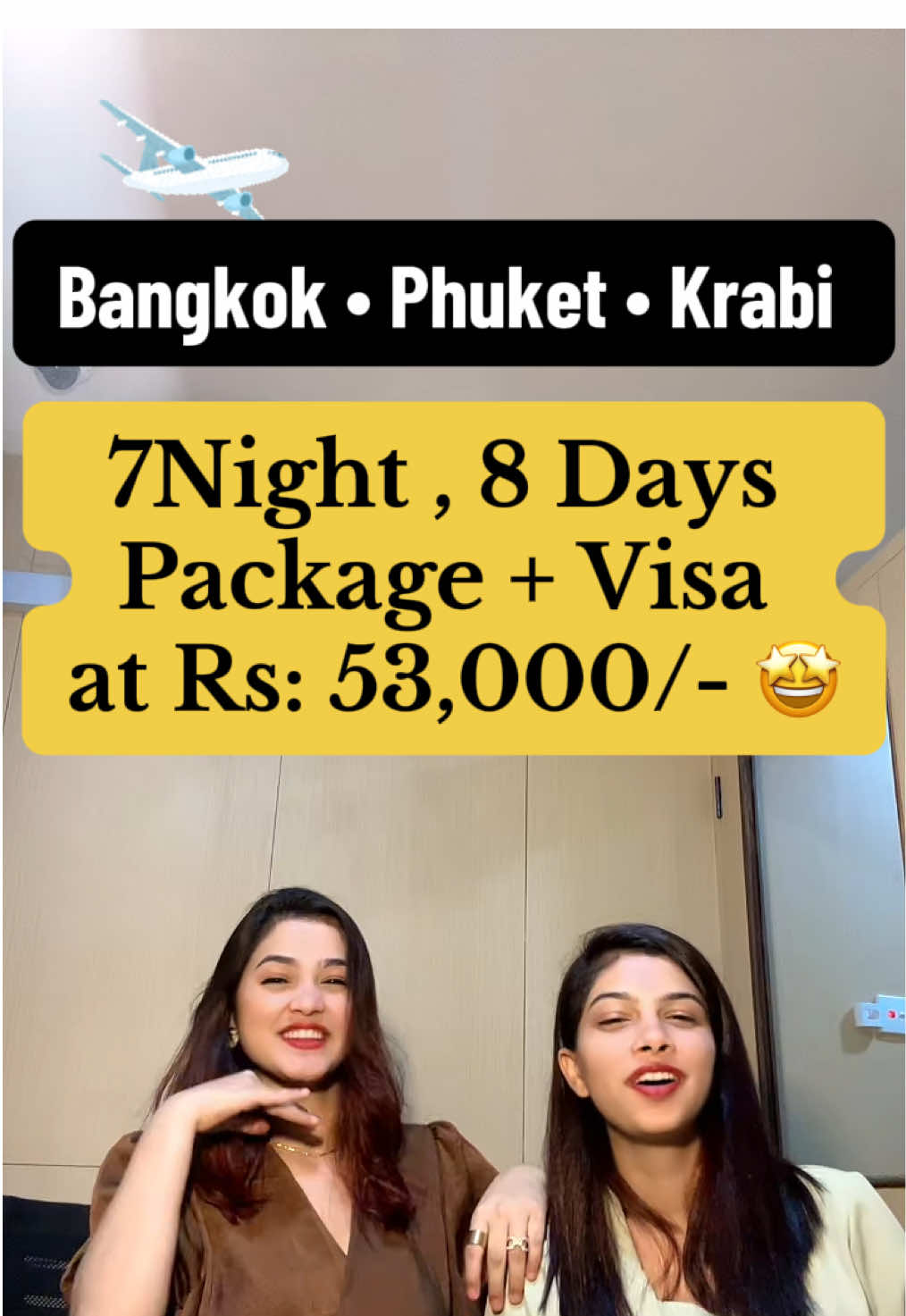 Special Gen Z offer!!! 🥰😁 Bangkok , Phuket , krabi  7N,8D Package + visa at just Rs: 53,000/- only   @🧿🫀 @espanikabhatta  #creatorsearchinsights #fyppppppppppppppppppppppp #prankvideo #capcut #challenge 