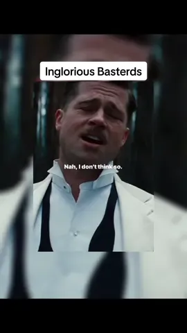 Is inglorious Basterds the best Tarantino movie??? . 🎥 Inglorious Basterds (2009) . #tarantino #bradpitt #netflix #quentintarantino #movie 