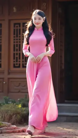 Áo dài dài Việt Nam #aodaivietnam #aodaitruyenthongvietnam #aodaicachtan #aodaitaybong  @Hoàng Ngân Fashion  @Hoàng Ngân Fashion 