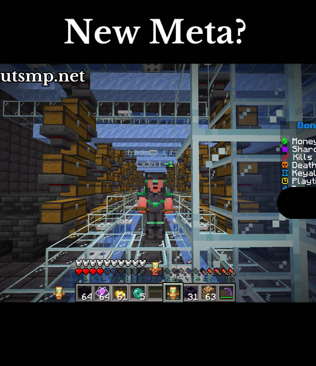 Created an automatic tnt farm. New Meta??  #donutsmp #meta #farm #tnt #viral 