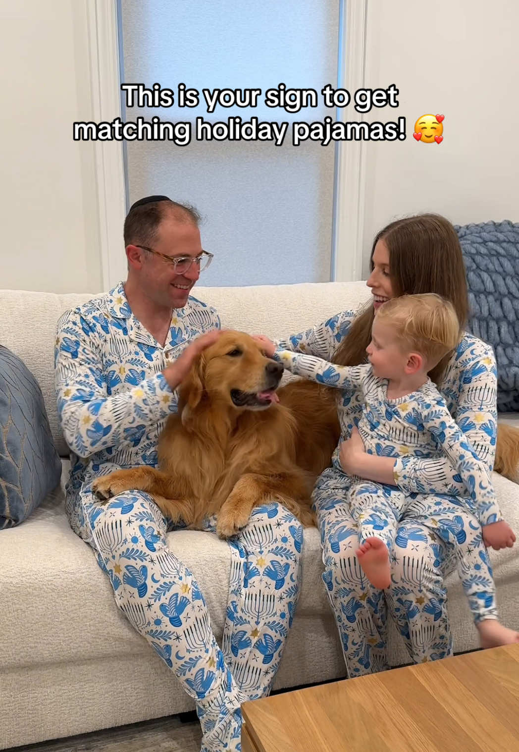 @Posh Peanut launched their holiday pajamas and now we can’t wait until December! Get yours now for 15% off with the link in my bio :)  . . . #poshpeanutambassador #holidaypajamas #matchingfamilypajamas #pjs #dogfamily 