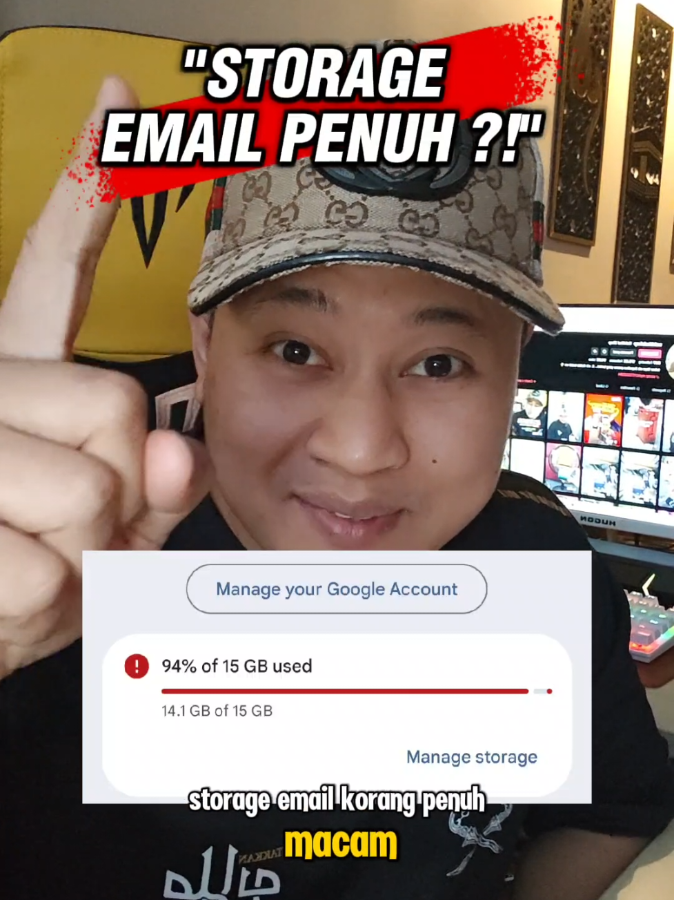 Storage Email Korang PENUH ‼️ Boleh Cuba Cara ni... insyaAllah Selesai.. #creatorsearchinsights #LearnOnTikTok #emailpenuh #gmailtips #gmailpenuh 