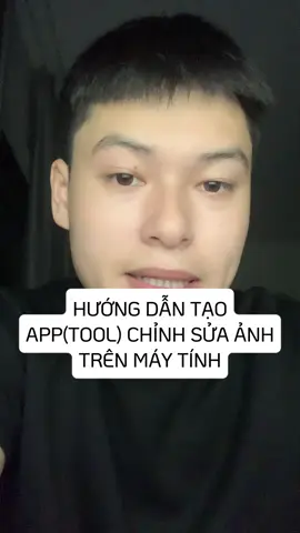 Cách tạo App(tool ) chỉnh sửa ảnh trên máy tính #ai #automation #tool #tooltaoanh #ggstudio 