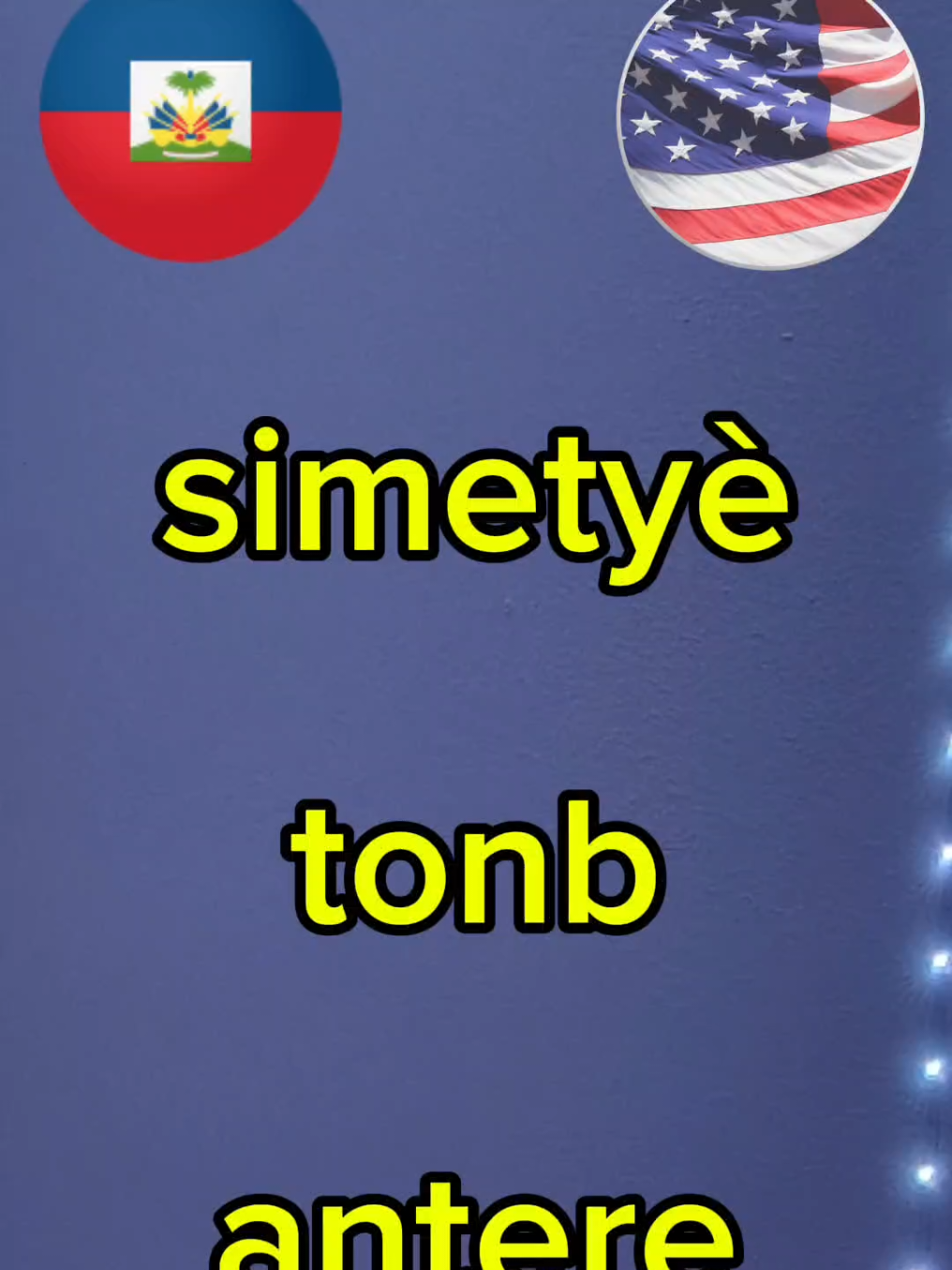 Ann aprann 3 nouvo vokabilè anglè sayo #LanguageLearning #vocabulaireanglais #haitiantiktok🇭🇹 #viralanglè 