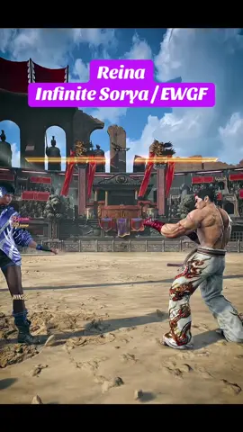 Reina infinite Sorya / EWGF 🔥🔥#tekken8 