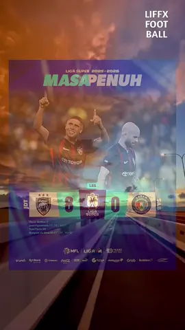 Full Time : Johor Darul Takzim FC 8 - 0 Sabah FC🔥 Liga Super Malaysia🇲🇾 #johordarultakzim #sabahfc #ligasupermalaysia #liffxfootball #fyp 