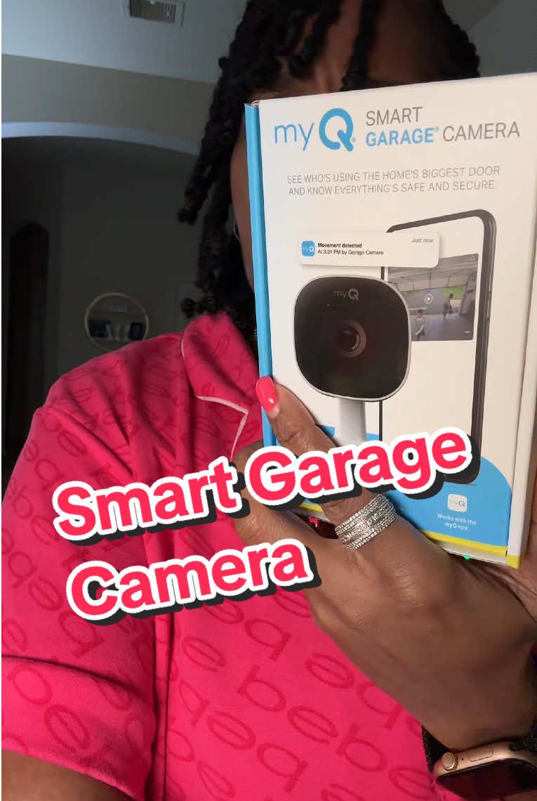 #Inverted OMG I love the fact that I can see out my garage into the driveway. I can see if my garage was left open any everything. Quick installation. No tools required or anything. I can check my camera and motion through my app! LOVE IT 😍 #homesecurity #garageorganization #securitycamera #smarthome 