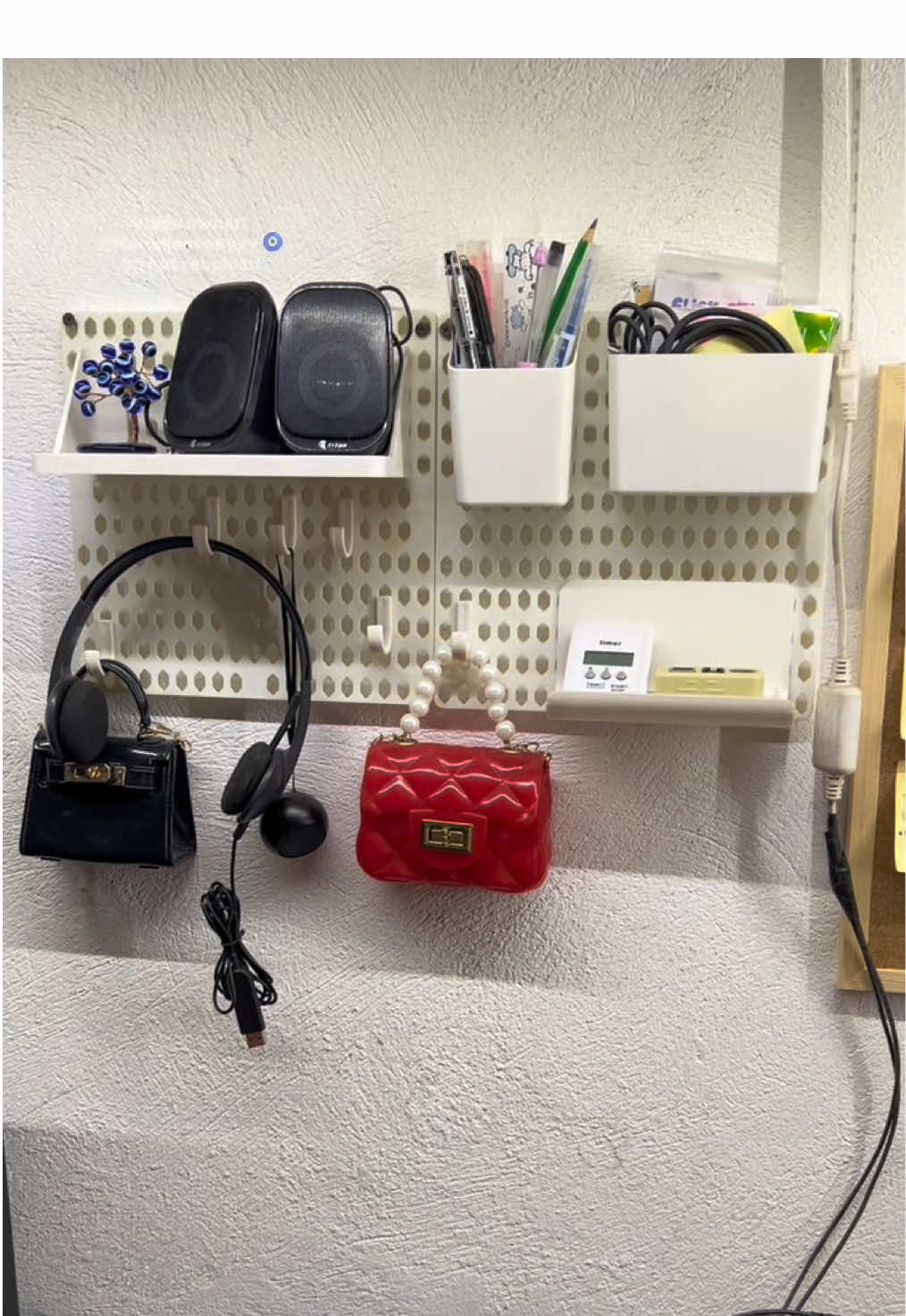 Work station reset, bukas makalat na ulit #wfh #wfhlife #workstation #marielleeeeeyyy 