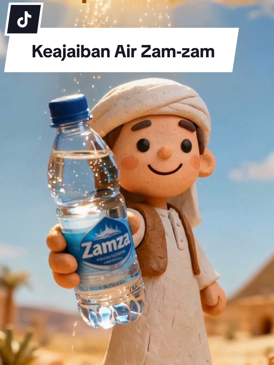 Kalian sudah pernah minum air zam-zam?? apa yang kalian rasakan?? #mekah #zamzam #ajaib 