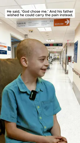 He said, ‘God chose me.’ And his father wished he could carry the pain instead. Pure love. Pure faith. #FaithOverFear #FamilyLove #GodsPlan #StayStrong #HopeLives