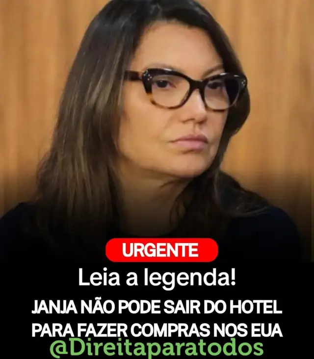 Janja não pode sair do hotel para fazer compras nos EUA A primeira-dama Rosângela Lula da Silva, a Janja, não poderá realizar passeios turísticos nem fazer compras durante sua estadia nos Estados Unidos. Isso porque ela entrou no país com um visto especial concedido em razão de um acordo firmado entre os Estados Unidos e a ONU, que obriga o país-sede da organização a permitir a entrada de delegações oficiais. 📌 Esse visto, no entanto, é restrito exclusivamente a compromissos oficiais, como reuniões, eventos e conferências vinculados à ONU. ➡️ Na prática, isso significa que Janja não pode circular livremente para atividades pessoais, como turismo ou compras, já que seu deslocamento deve estar diretamente ligado à agenda da organização internacional. #politica #brasil #janja #direita 