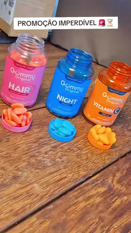3 gummy vitaminas, com valor especial,  vitaminas para cabelo, unhas e pele, vitaminas para melhorar a imunidade e melatonina para melhorar a qualidade do sono #gummy #vitaminas 