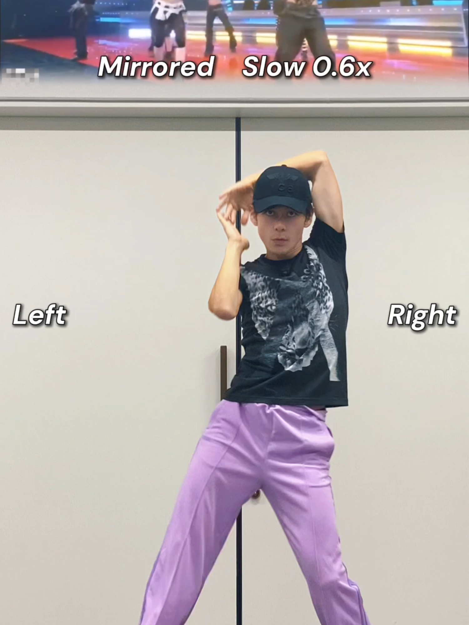 手捻りすぎた🙌 反転スロー　#XG #GALA Dance Tutorial | Music Practice | Mirrored Slow 0.6x 🔥（ダンス練習）#XG_GALA #XGALAX