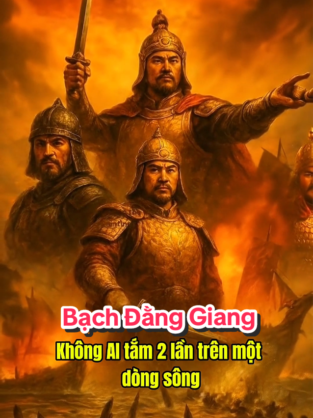 Sông Bạch Đằng là ngoại lệ...🥰🇻🇳 #lichsuvietnam #anhhungdantocvietnam 