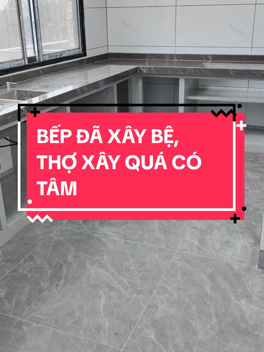 Anh thợ xây bếp quá có tâm. Cho anh thợ xây 10 điểm không có nhưng. #tubepsenhongthaibinh #tubepdep #tubepthaibinh #tubep 