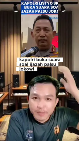 Kapolri buka suara Soal ijazah palsu jokowi #kapolri #ijazahpalsu #jokowi #tribun #roysuryo 