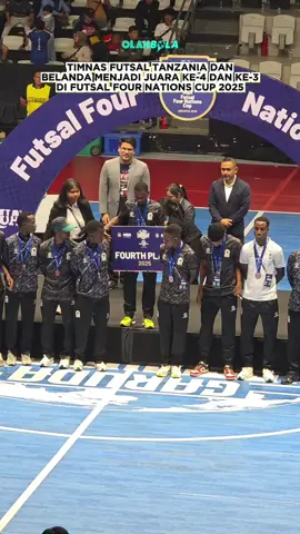 Terima kasih Timnas Futsal Tanzania dan Belanda. 🤝🏻🙌🏼  #AyoNontonFutsal #DemiGaruda #TimnasFutsal #FutsallndonesiaJuara #4NWS2025 